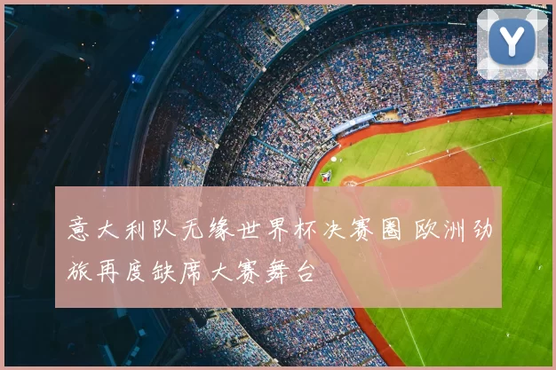 意大利队无缘世界杯决赛圈 欧洲劲旅再度缺席大赛舞台